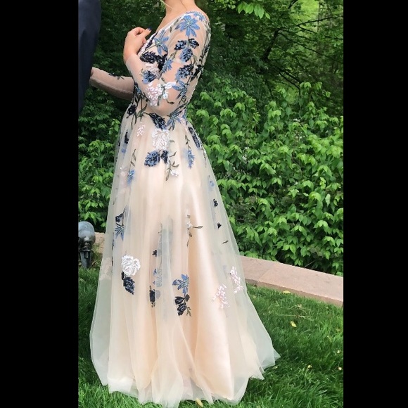 plus size green gown